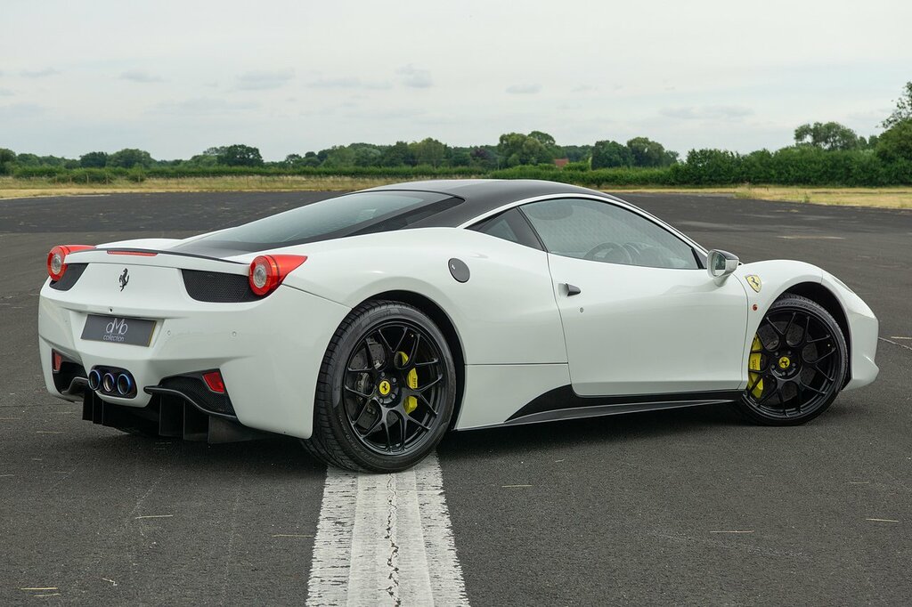 Ferrari 458 Italia White #2