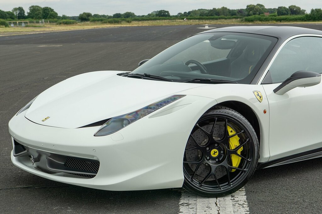 Ferrari 458 Italia White #5