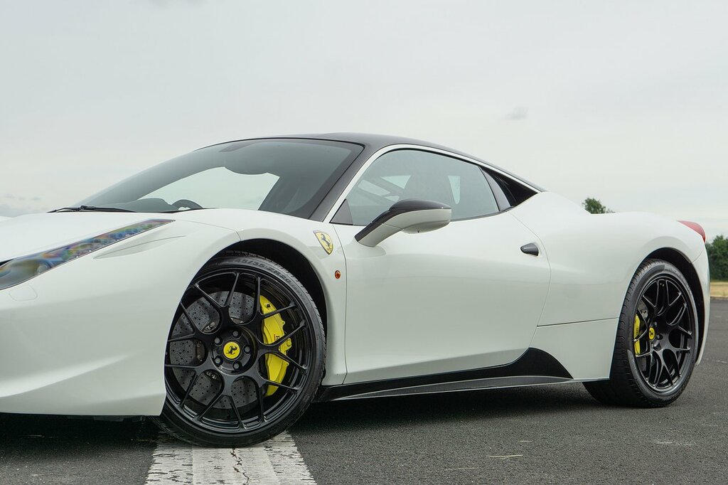 Ferrari 458 Italia White #6