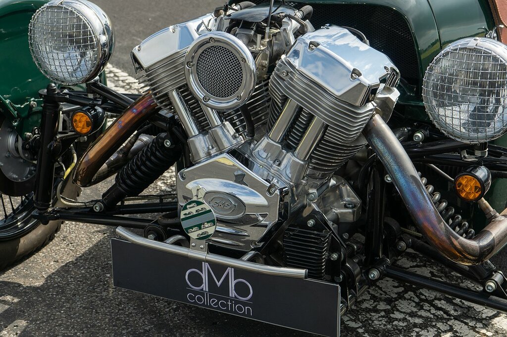 Morgan 3 Wheeler Petrol Green #16