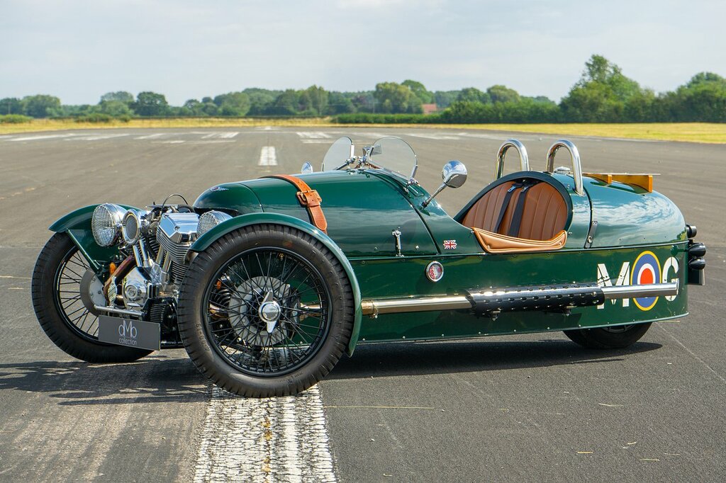 Morgan 3 Wheeler Convertible Green