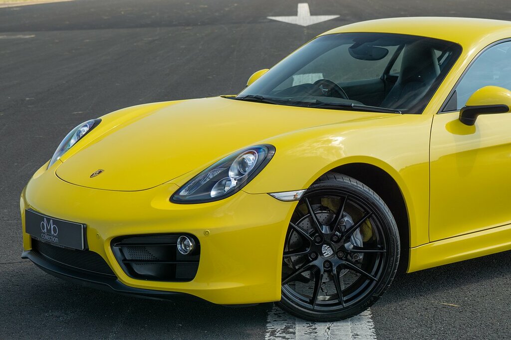 Porsche Cayman 981 Yellow #5