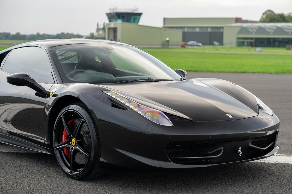 Ferrari 458 Coupe Black #22