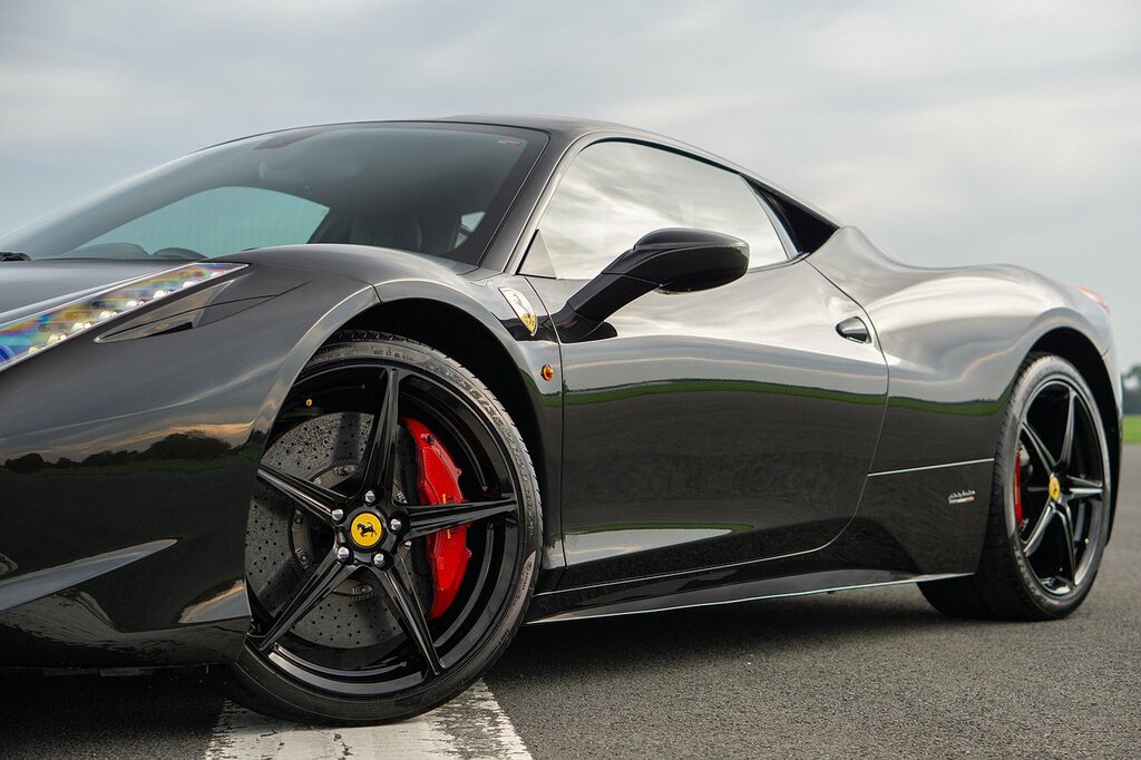 Ferrari 458 Italia Black #6