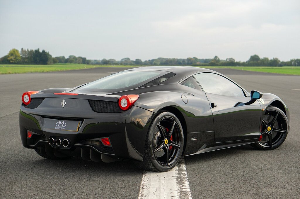 Ferrari 458 Italia Black #2