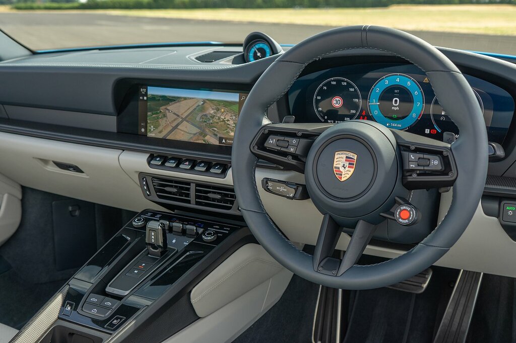 Porsche 911 T-hybrid 992 Carrera Gts Blue #3