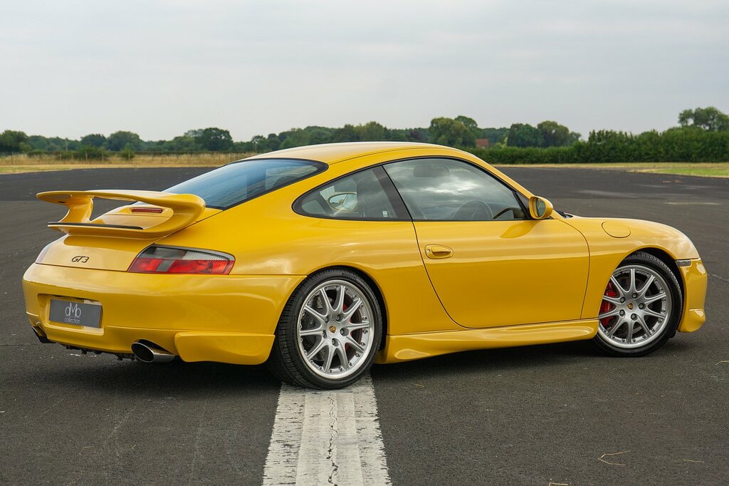 Porsche 911 996 Gt3 Yellow #2