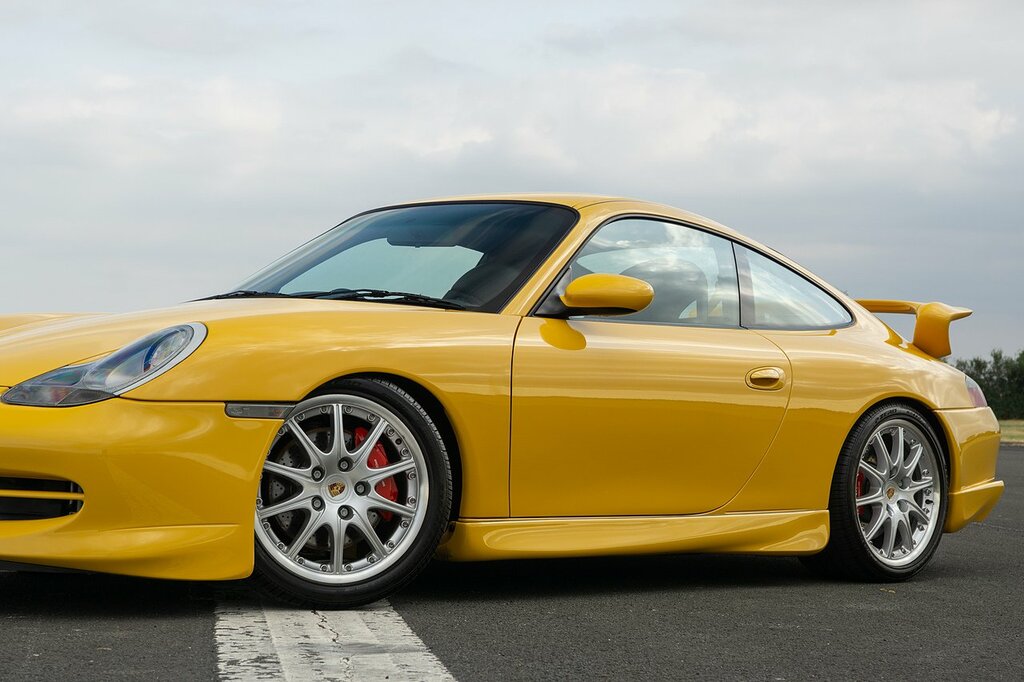 Porsche 911 996 Gt3 Yellow #6