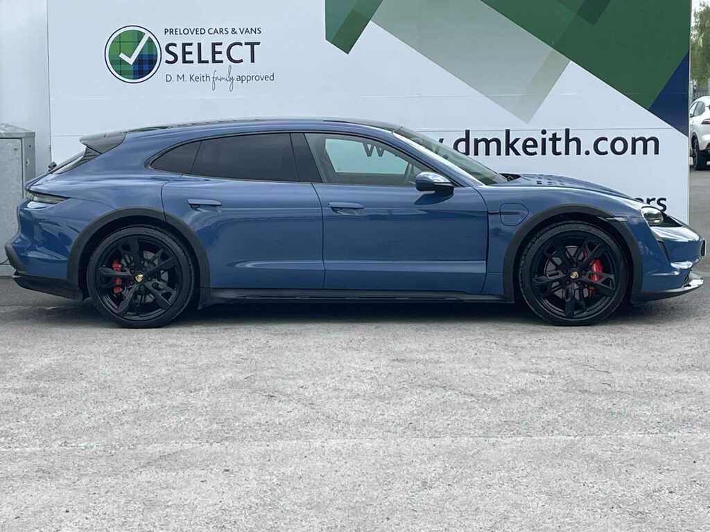 Porsche Taycan 420Kw 4S 93Kwh 22Kw WX22XWF Blue #2