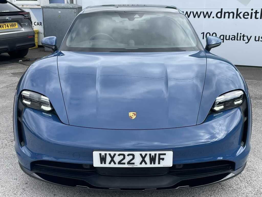 Porsche Taycan 420Kw 4S 93Kwh 22Kw WX22XWF Blue #6