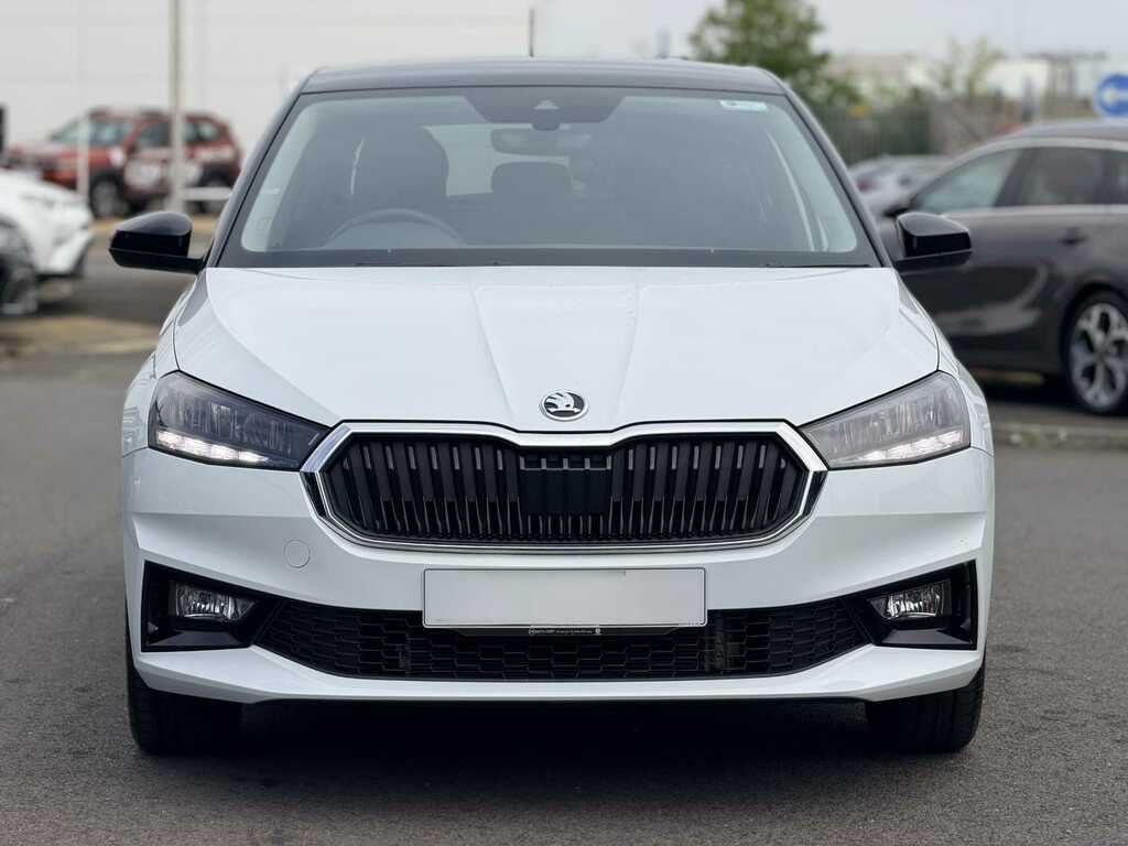 Skoda Fabia 1.0 Tsi 116 Colour Edition YY74PWN White #2