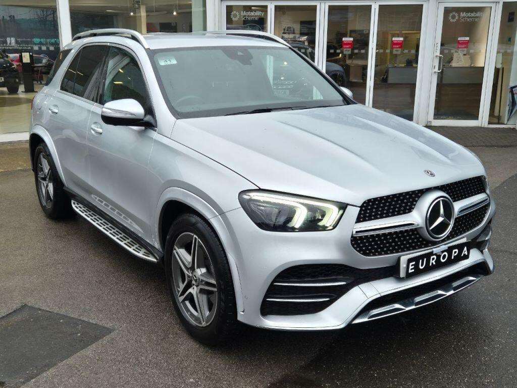 Mercedes-Benz GLE Class Gle 400D 4Matic Amg Line Prem 9G-tronic 7 St Silver