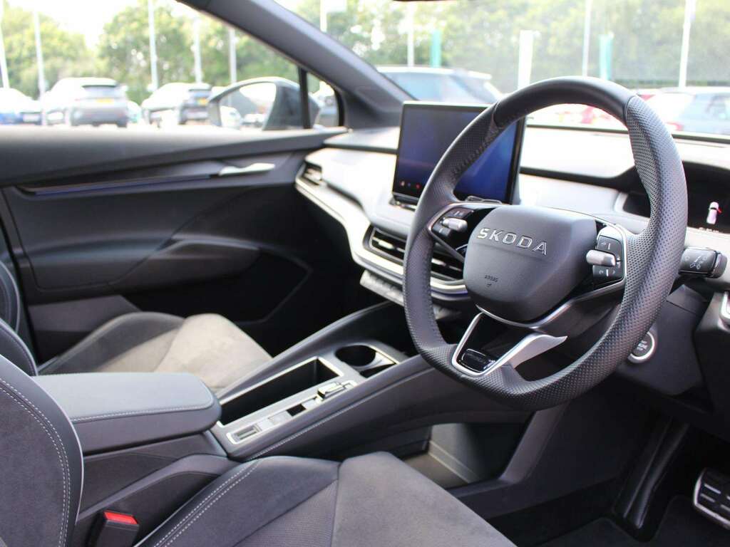 Skoda Elroq 210Kw 85 Sportline 82Kwh YK26RBX Black #6