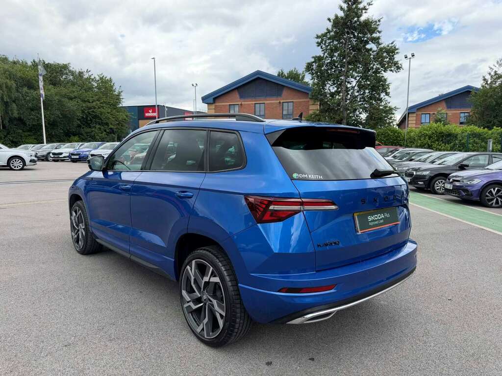 Skoda Karoq 1.5 Tsi Sportline Edition Dsg EO75XKL Blue #3