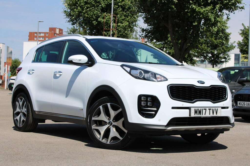 Kia Sportage 1.6T Gdi Gt-line Awd White