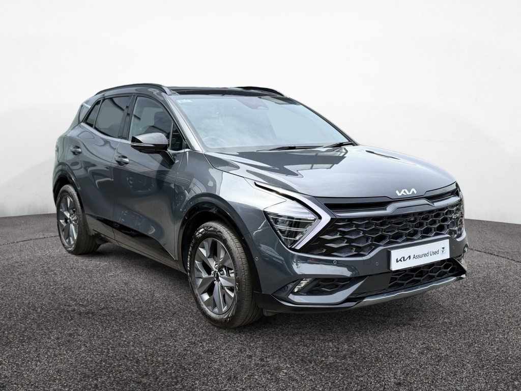 Kia Sportage 1.6T Gdi 207 Hev Gt-line S Awd EO75TWW Grey