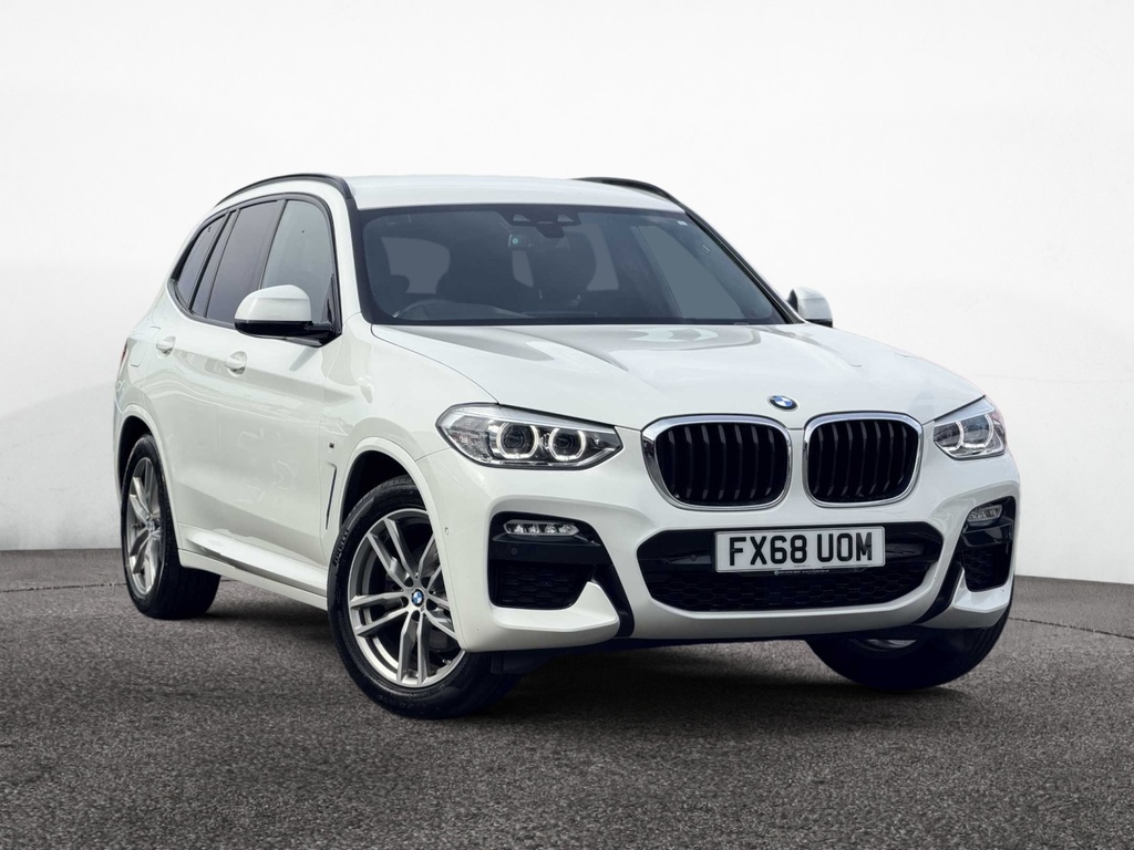 BMW X3 Xdrive20d M Sport Step White