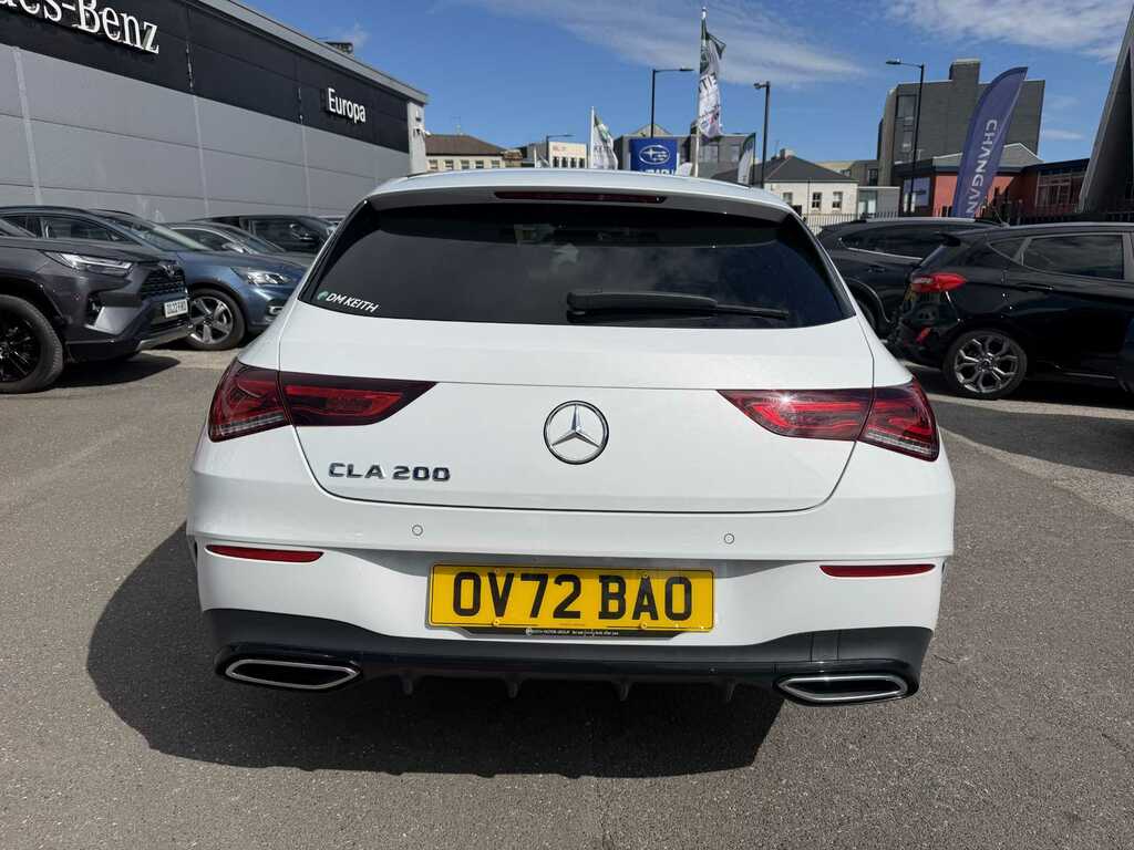 Mercedes-Benz CLA Class Cla 200 Amg Line Executive Tip OV72BAO White #6