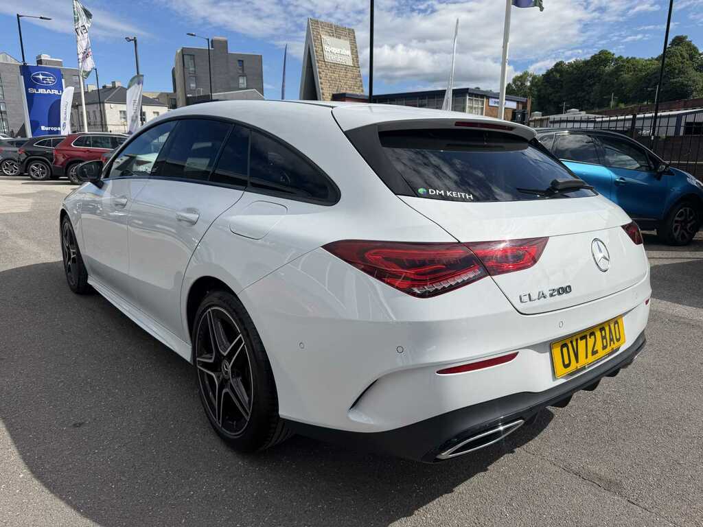 Mercedes-Benz CLA Class Cla 200 Amg Line Executive Tip OV72BAO White #5