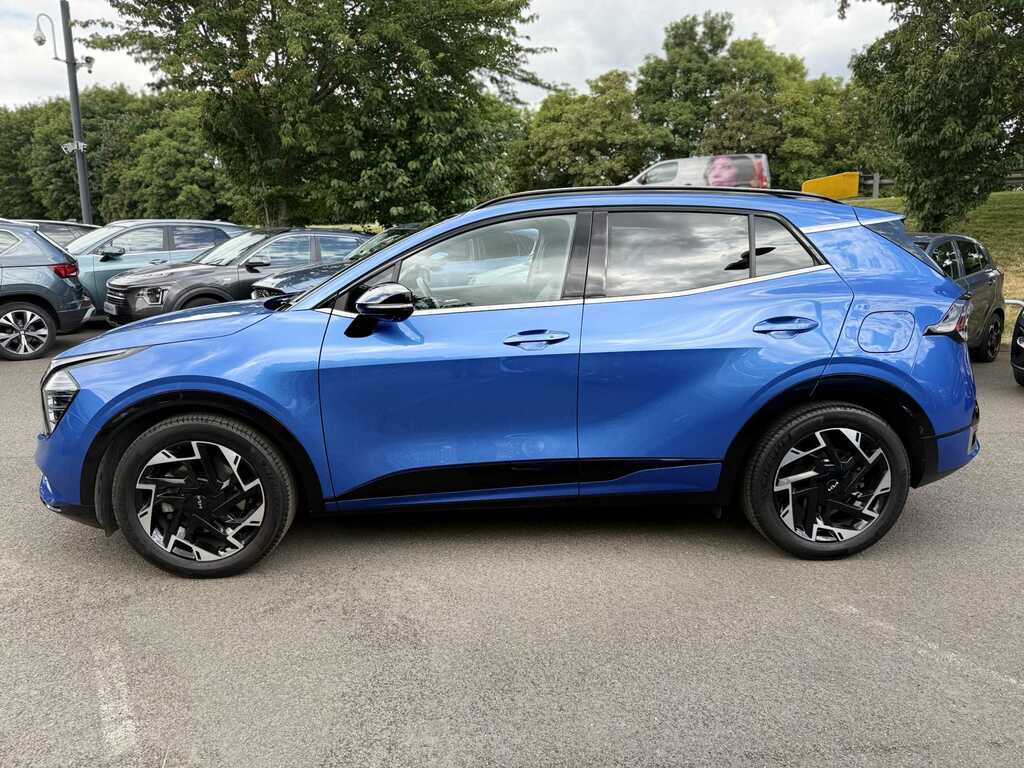 Kia Sportage 1.6T Gdi 157 48V Isg Gt-line S Dct EK75UOP Blue #4