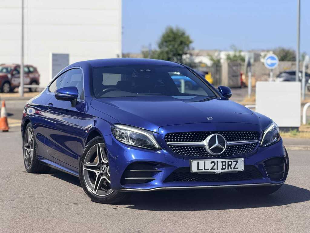 Mercedes-Benz C Class C200 Amg Line Edition Premium 9G-tronic Blue