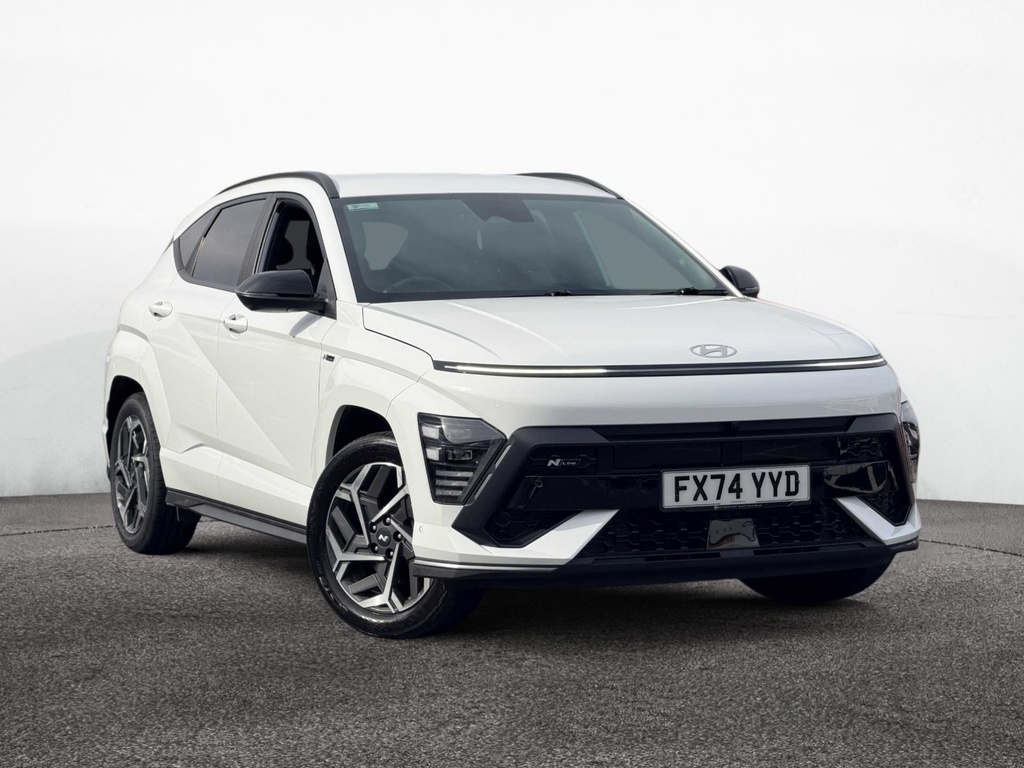 Hyundai Kona 1.6 Gdi Hybrid N Line S Dct White