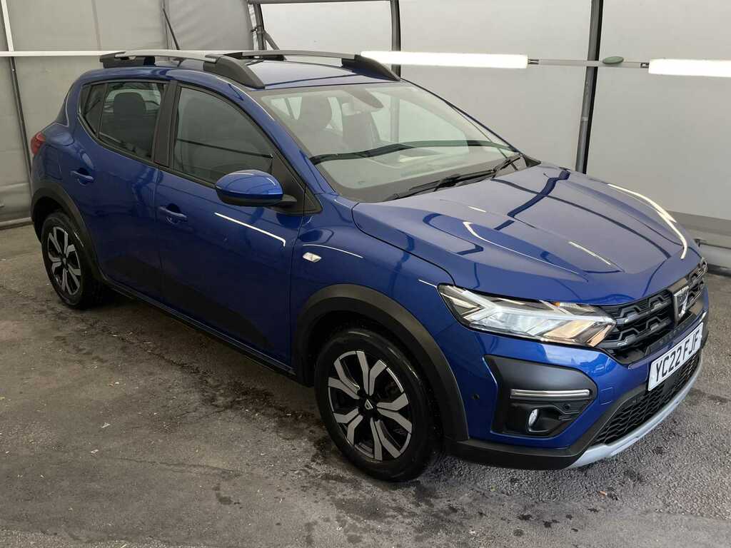 Dacia Sandero Stepway 1.0 Tce Prestige YC22FJF Blue #4