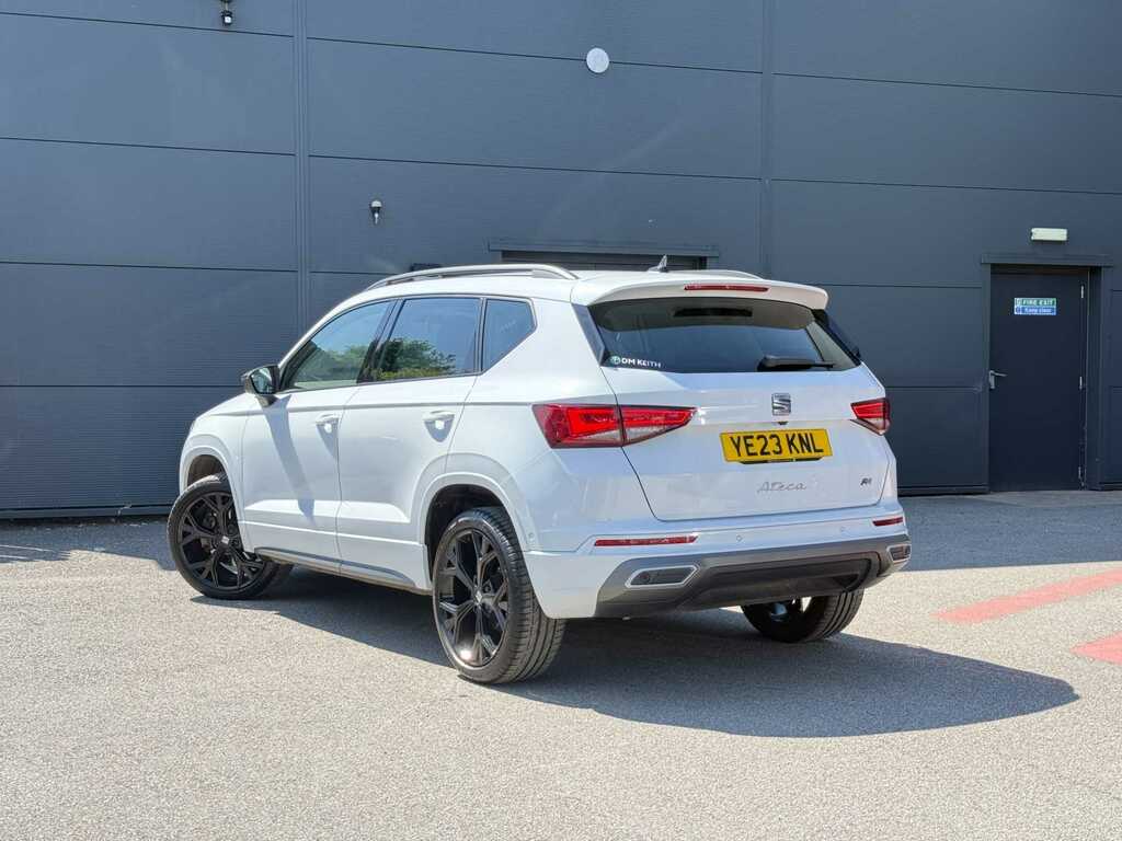 Seat Ateca 1.5 Tsi Evo Fr Black Edition YE23KNL White #3