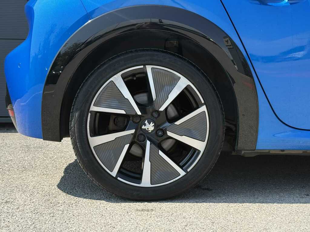 Peugeot e-208 100Kw Gt Line 50Kwh KM70UBJ Blue #5