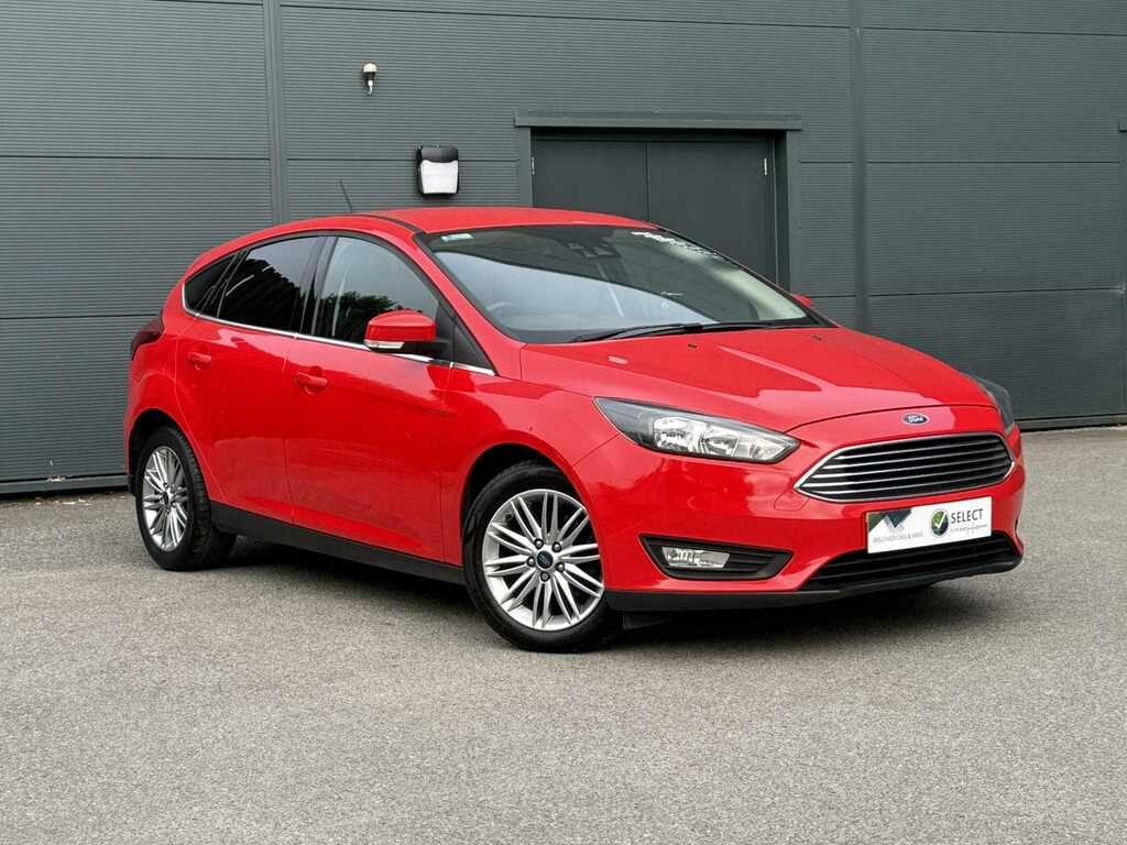 Ford Focus 1.0 Ecoboost 125 Zetec Edition Red