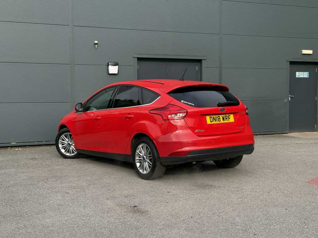 Ford Focus 1.0 Ecoboost 125 Zetec Edition DN18WRF Red #3