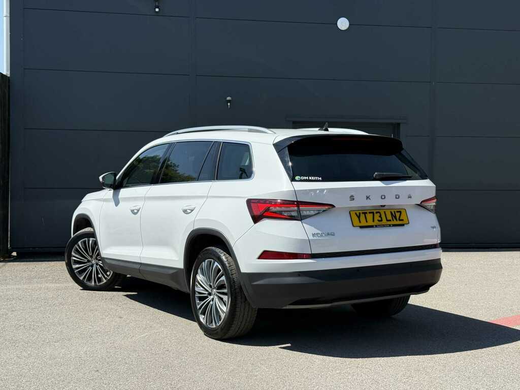 Skoda Kodiaq 2.0 Tsi 190 Se L Executive 4X4 Dsg 7 Seat YT73LNZ White #3