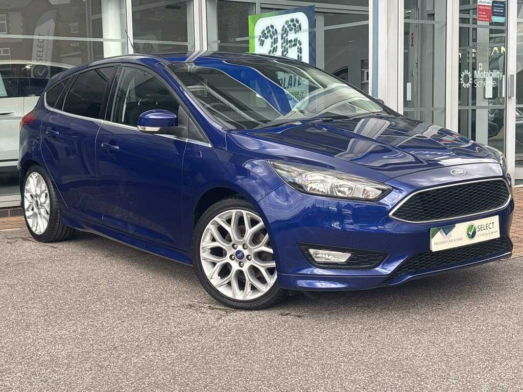 Ford Focus 1.5 Ecoboost Zetec S Blue