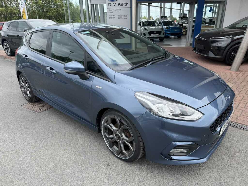 Ford Fiesta 1.0 Ecoboost St-line Blue