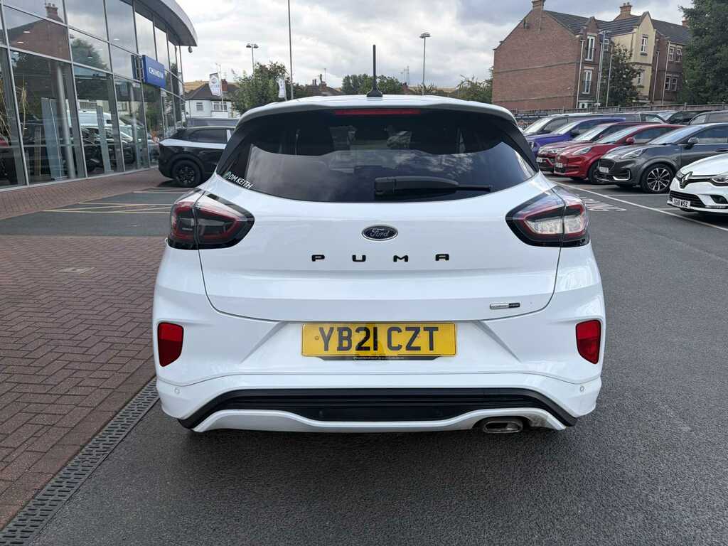 Ford Puma 1.0 Ecoboost Hybrid Mhev St-line YV21CZT White #6