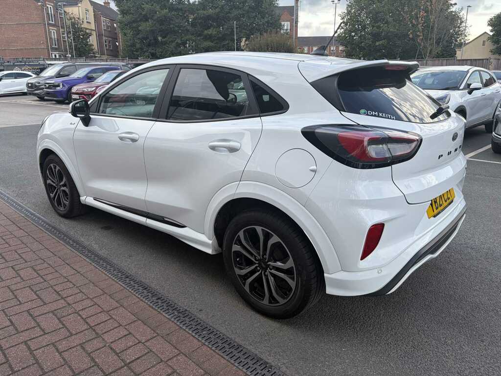 Ford Puma 1.0 Ecoboost Hybrid Mhev St-line YV21CZT White #5