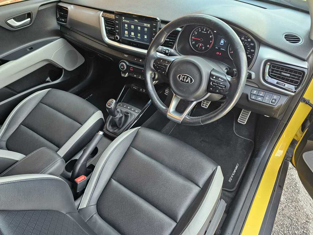 Kia Stonic 1.0T Gdi 4 FY68URV Yellow #5