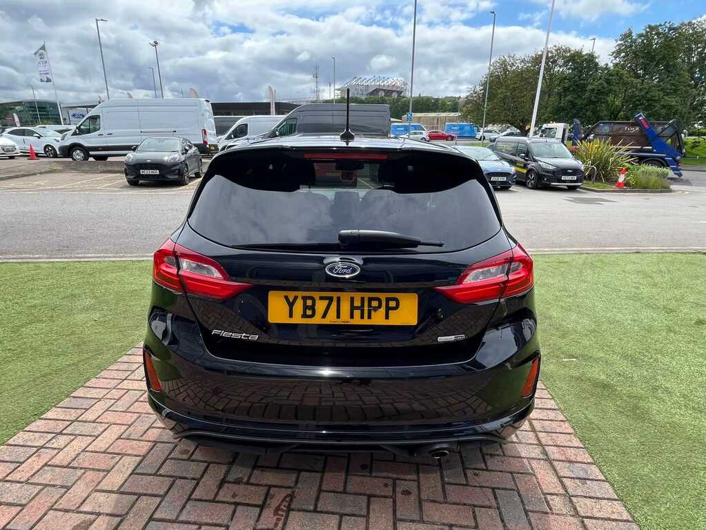 Ford Fiesta 1.0 Ecoboost Hybrid Mhev 155 St-line X Edition Black #3
