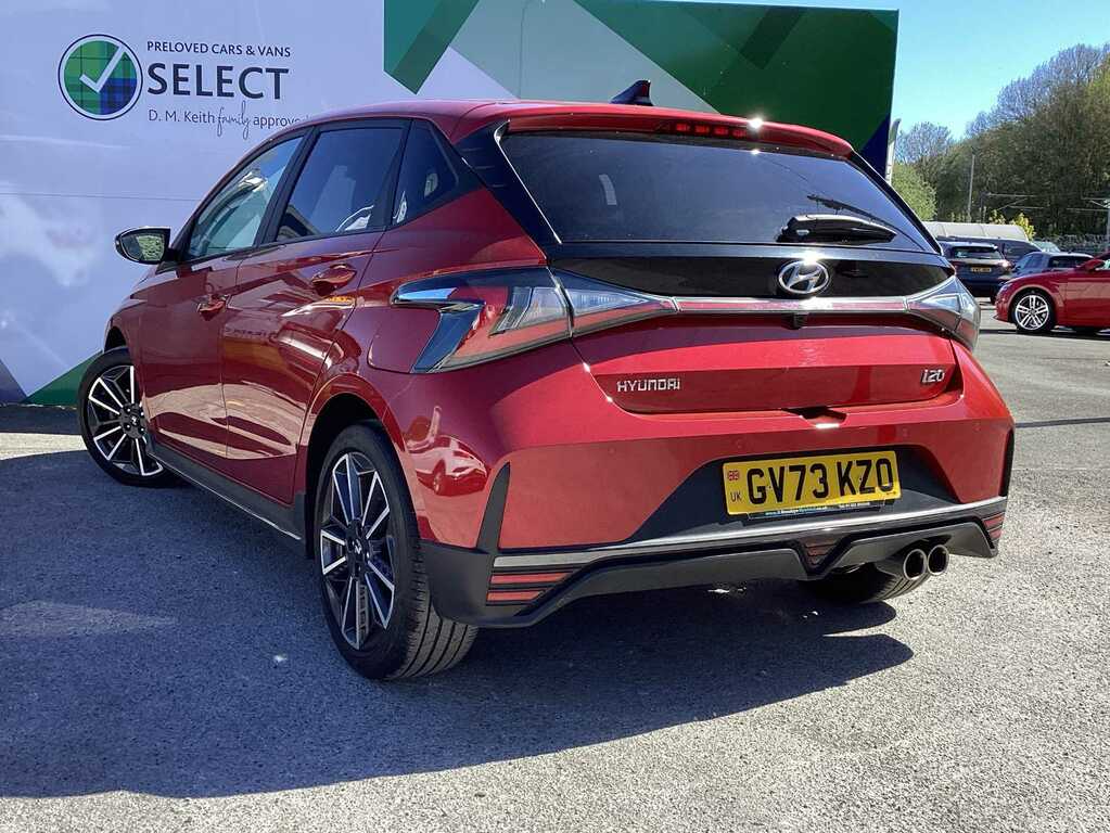 Hyundai I20 1.0T Gdi N Line S Dct Red #2