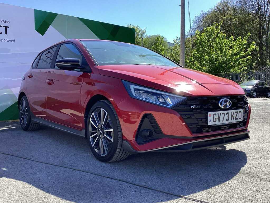 Hyundai I20 1.0T Gdi N Line S Dct Red #6