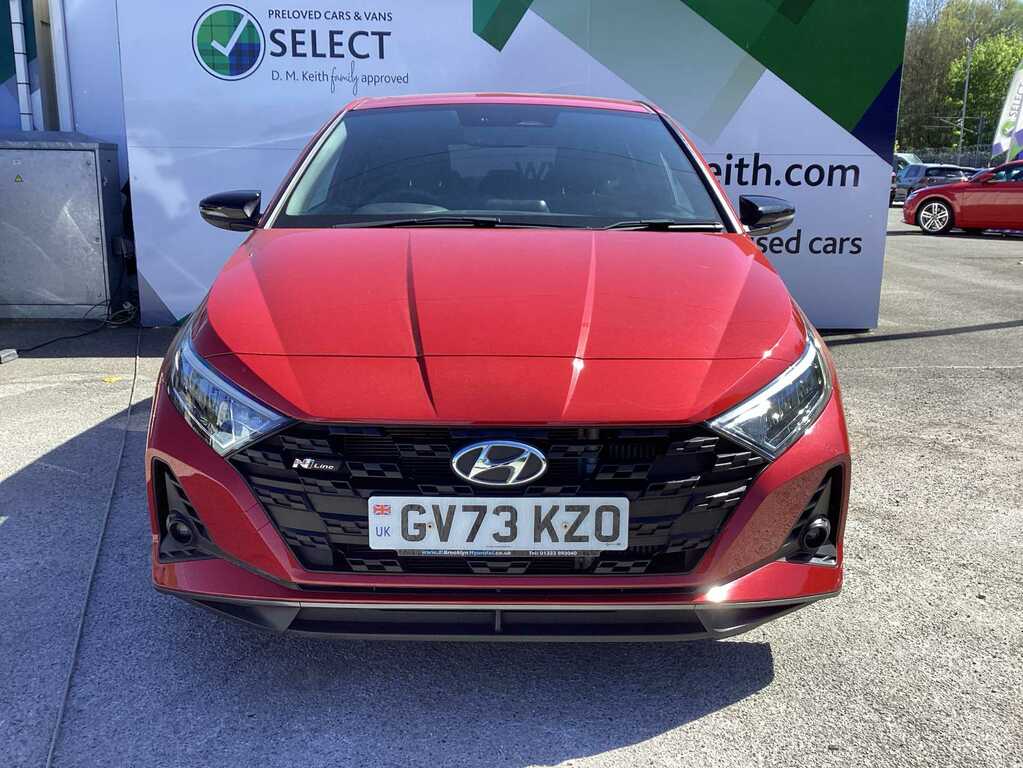 Hyundai I20 1.0T Gdi N Line S Dct Red #5