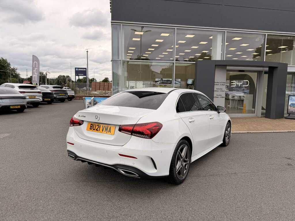 Mercedes-Benz A Class A220d Amg Line Executive BU21VMA White #4