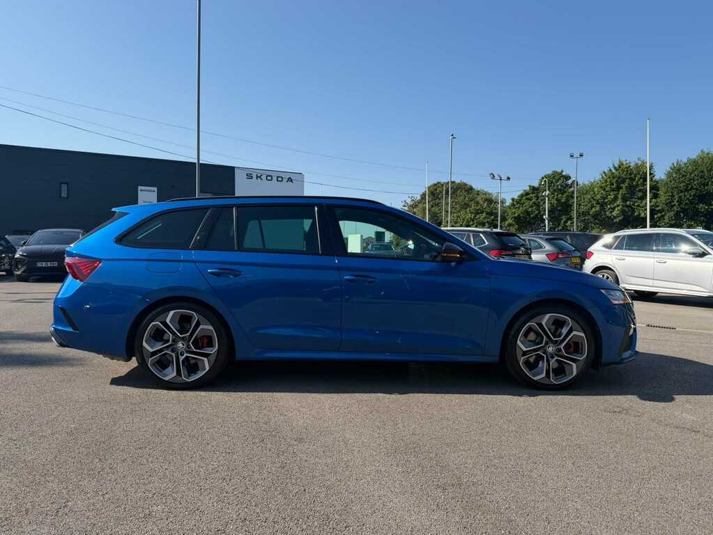 Skoda Octavia 2.0 Tsi Vrs Dsg YD73LWP Blue #4