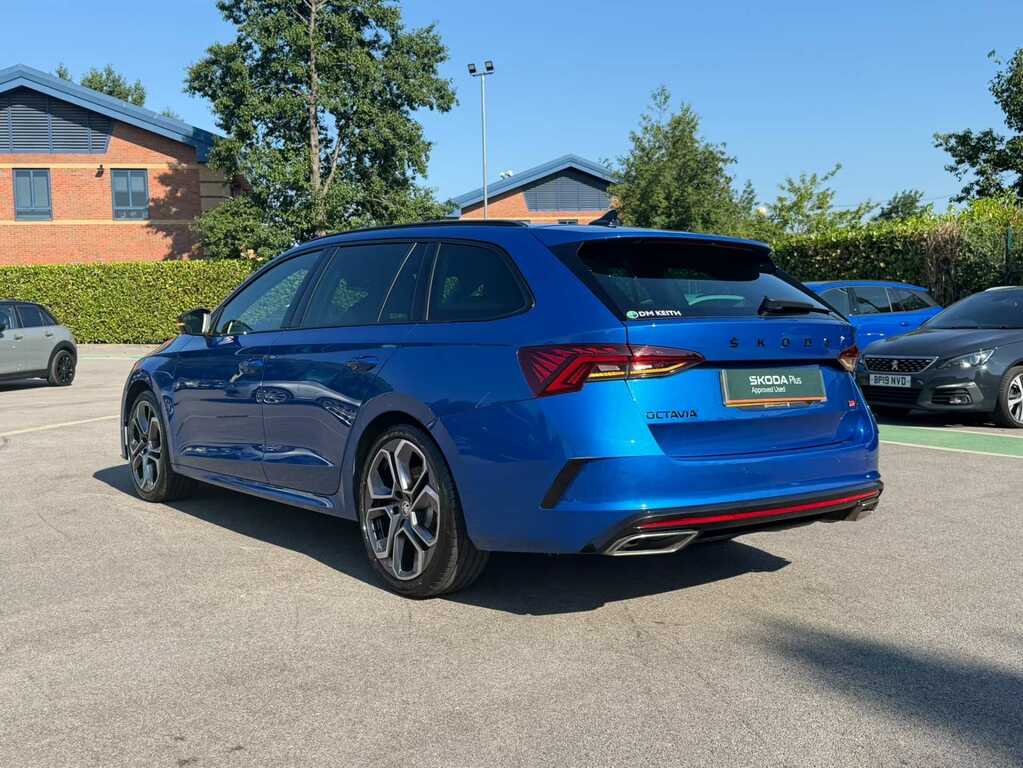 Skoda Octavia 2.0 Tsi Vrs Dsg YD73LWP Blue #3