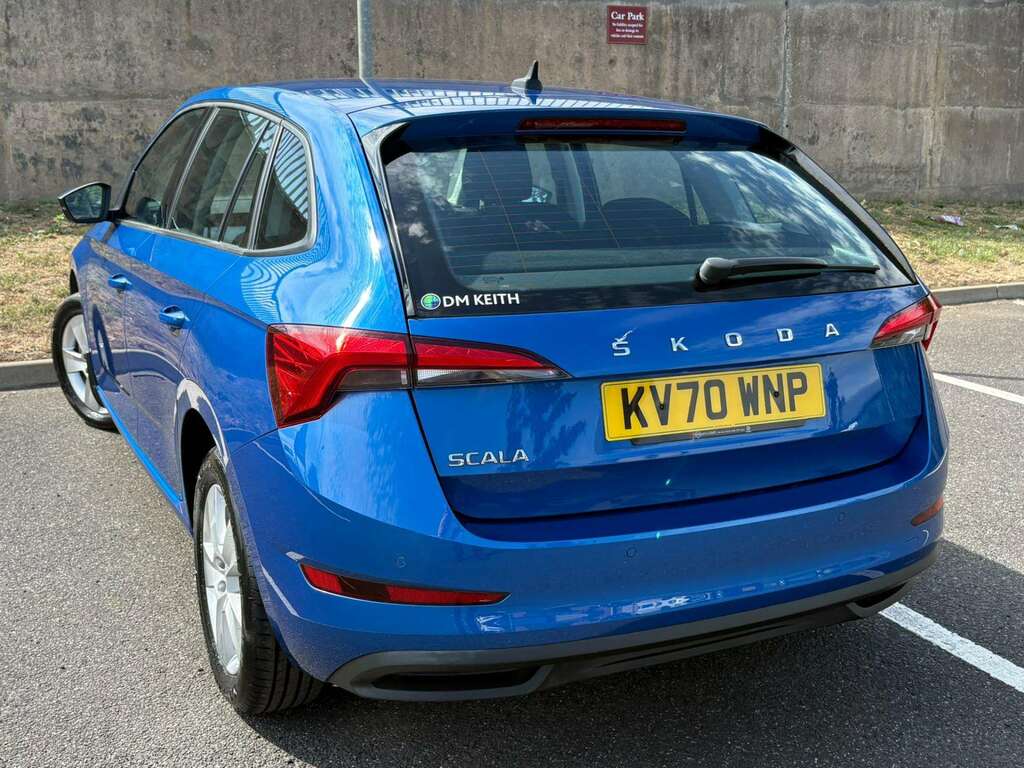Skoda Scala 1.0 Tsi Se Blue #3