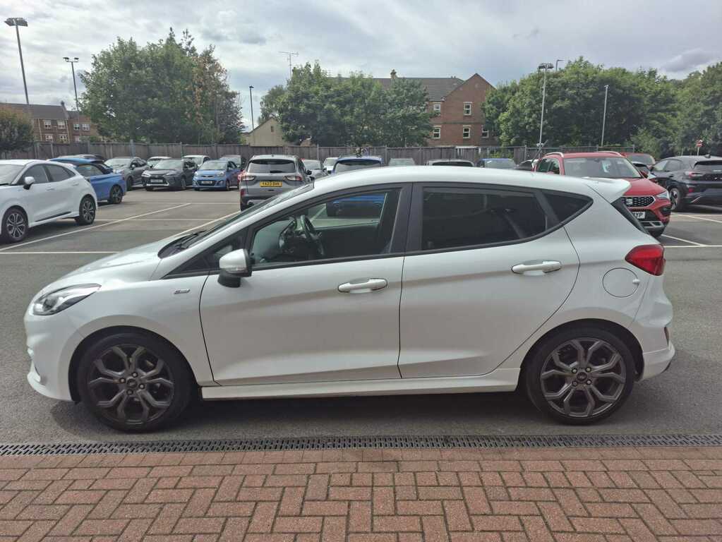 Ford Fiesta 1.0 Ecoboost St-line White #4