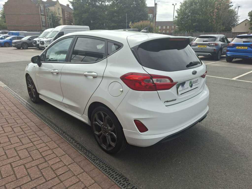 Ford Fiesta 1.0 Ecoboost St-line White #5