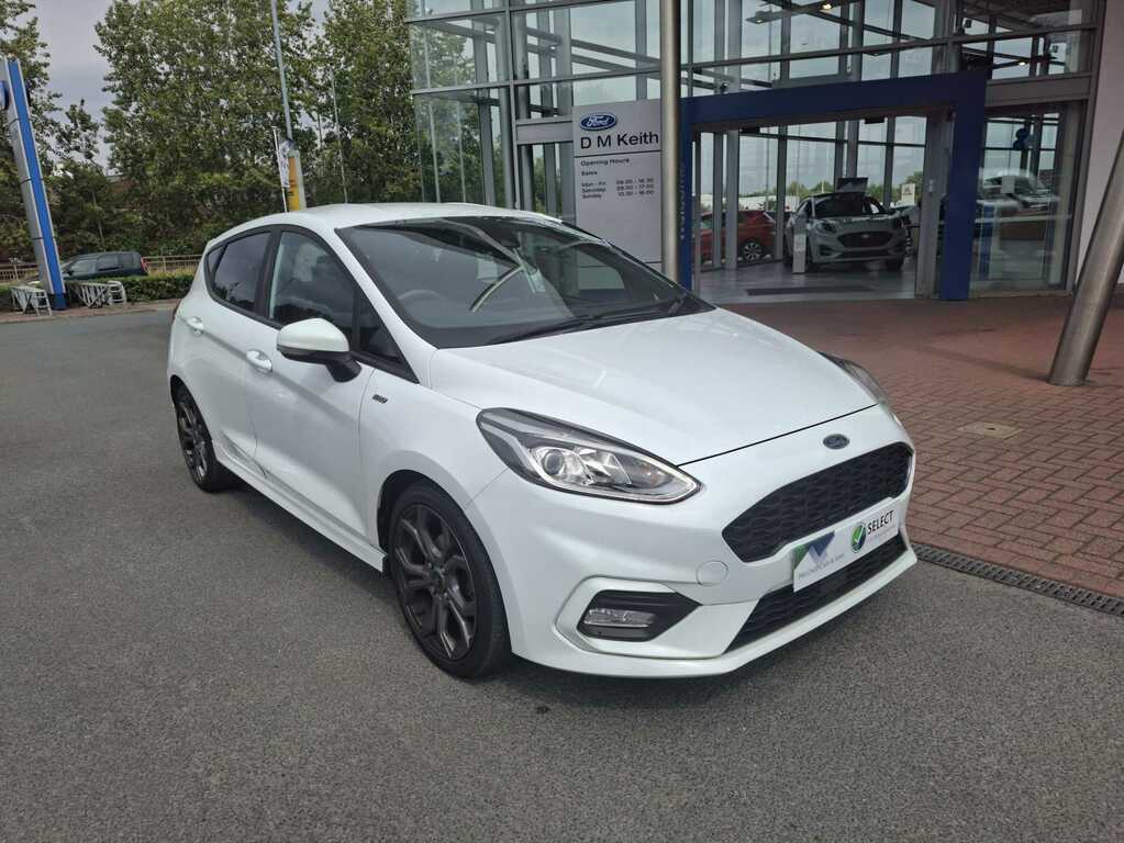 Ford Fiesta 1.0 Ecoboost St-line White