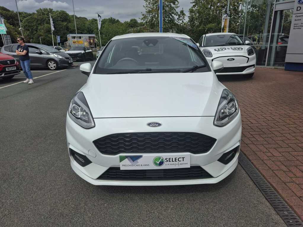 Ford Fiesta 1.0 Ecoboost St-line White #2