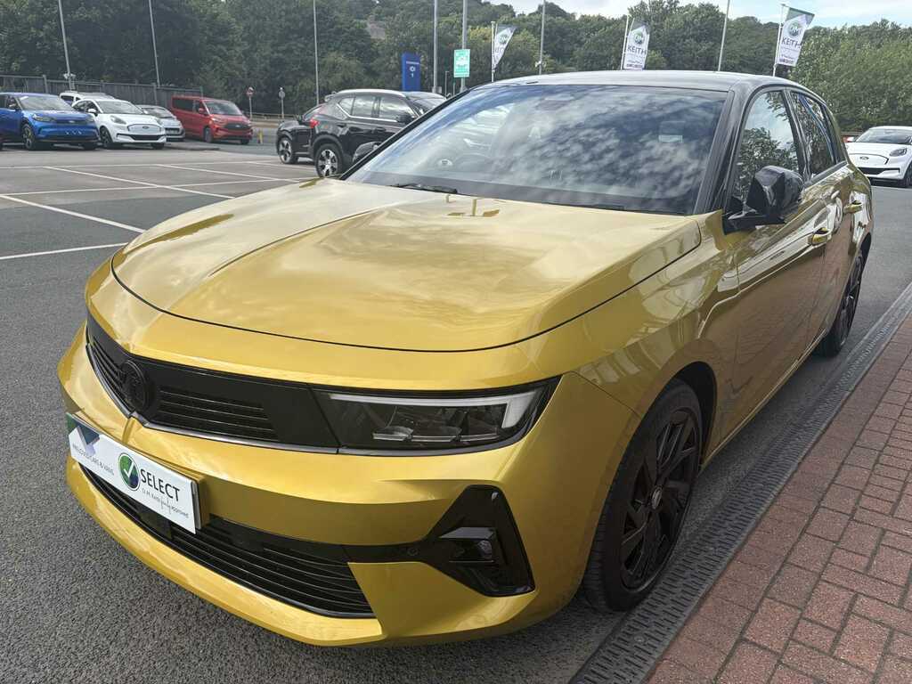 Vauxhall Astra 1.2 Turbo 130 Gs YG23FMO Yellow #3